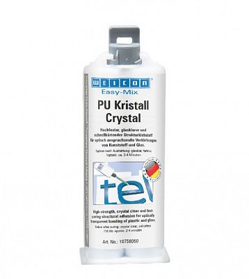 Полиуретановый клей WEICON Easy-Mix PU Kristall