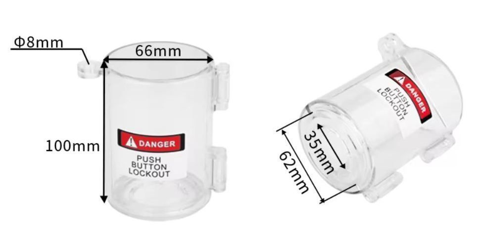 Корпус для съемного блокиратора кнопок Точка Безопасности