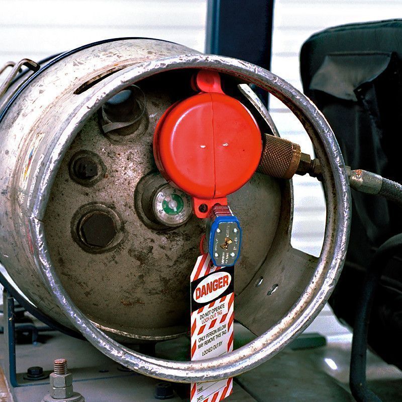 Блокиратор вентиля баллона Точка Безопасности