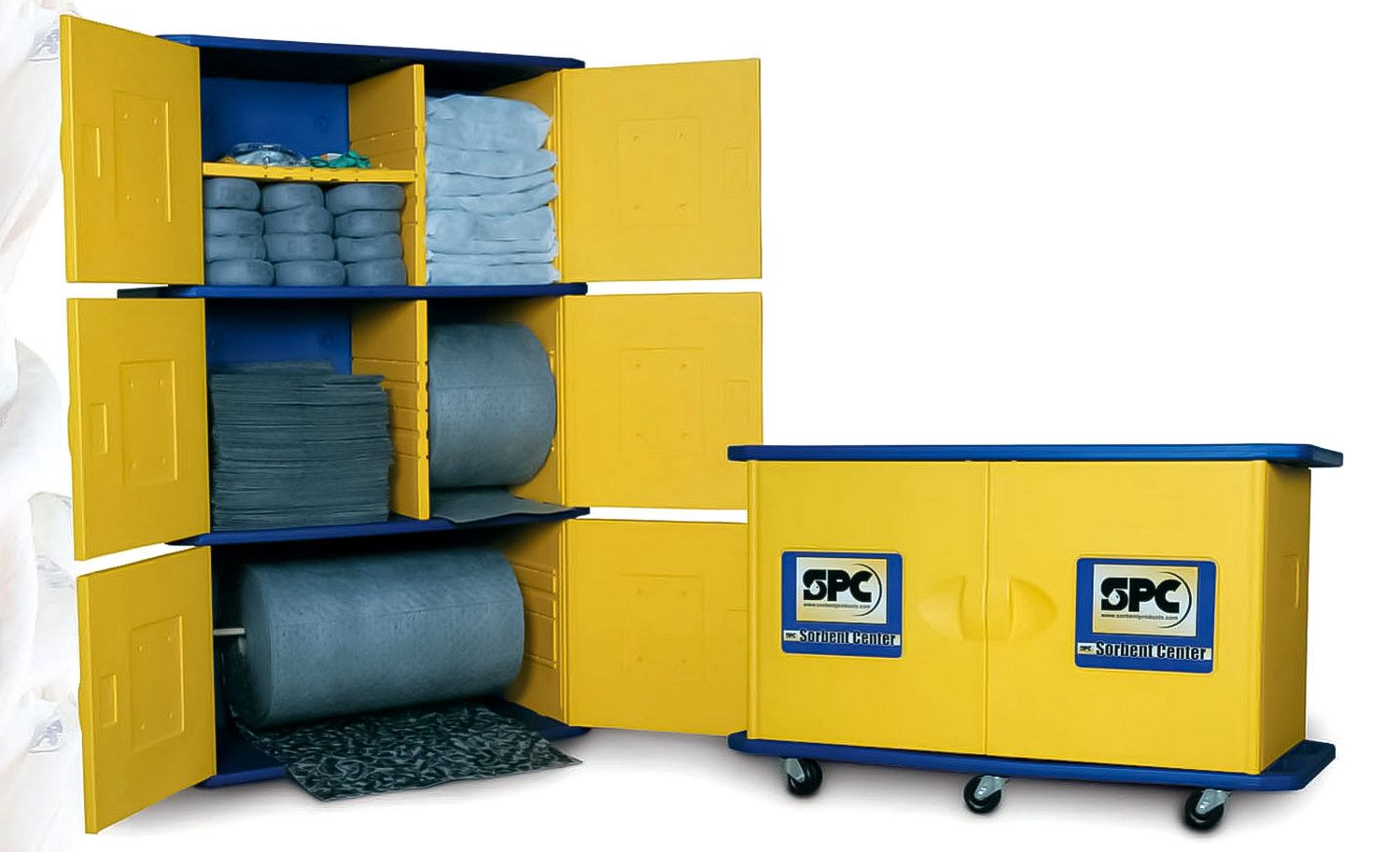 Сорбент-центр Brady SPC Sorbent Centre модульный мобильный шкаф для хранения