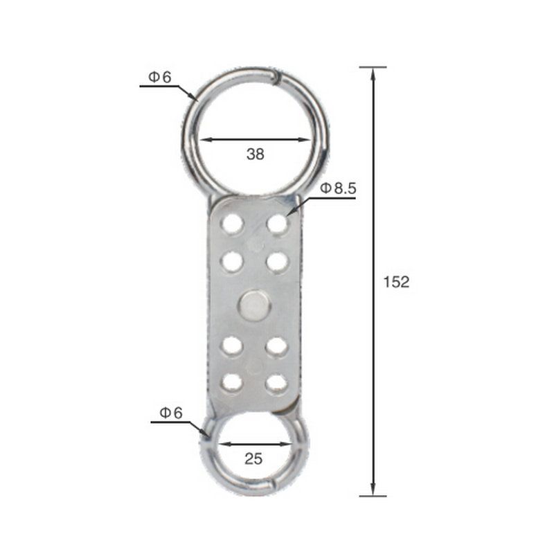 Множитель замковый Точка Безопасности алюминиевый с двумя затворами