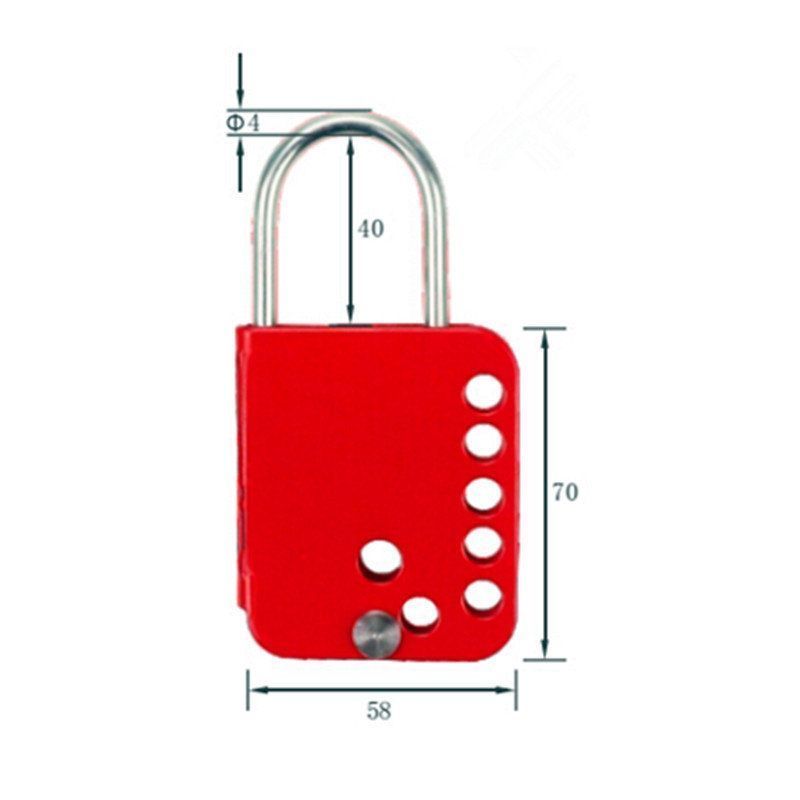 Множитель замковый Точка Безопасности с 2 отверстиями для контрольных замков