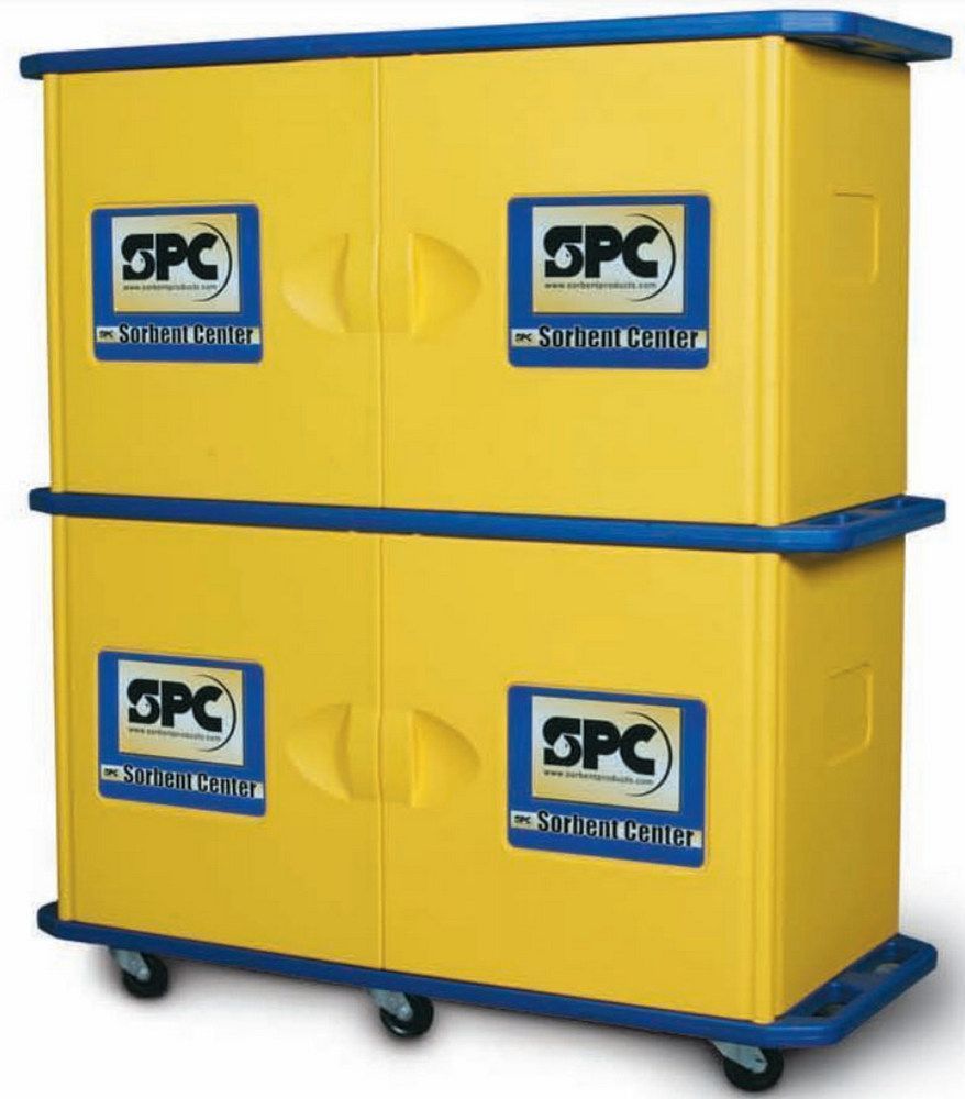 Сорбент-центр Brady SPC Sorbent Centre модульный мобильный шкаф для хранения