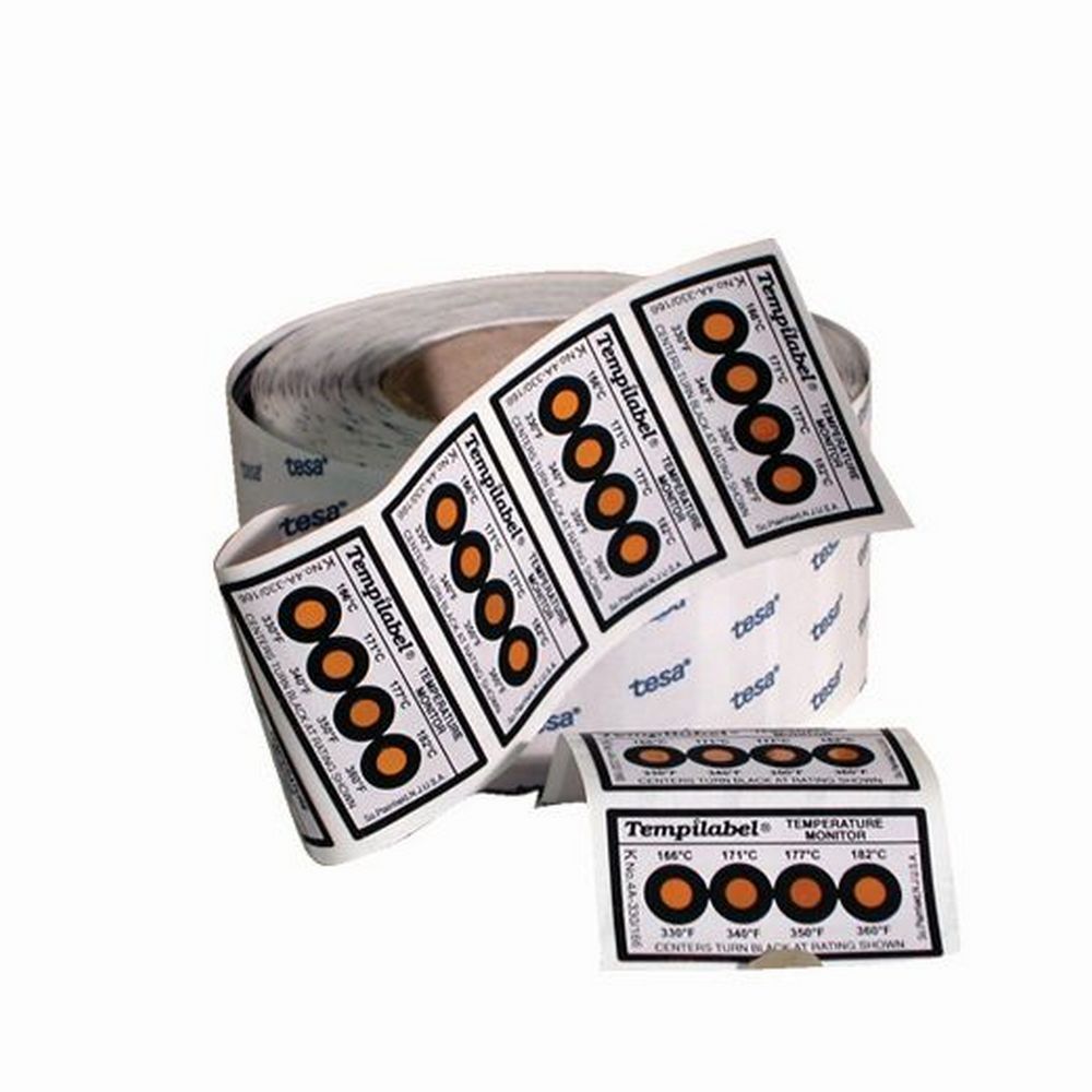 Этикетки Tempilable Series 4 нереверсивные термоиндикаторные