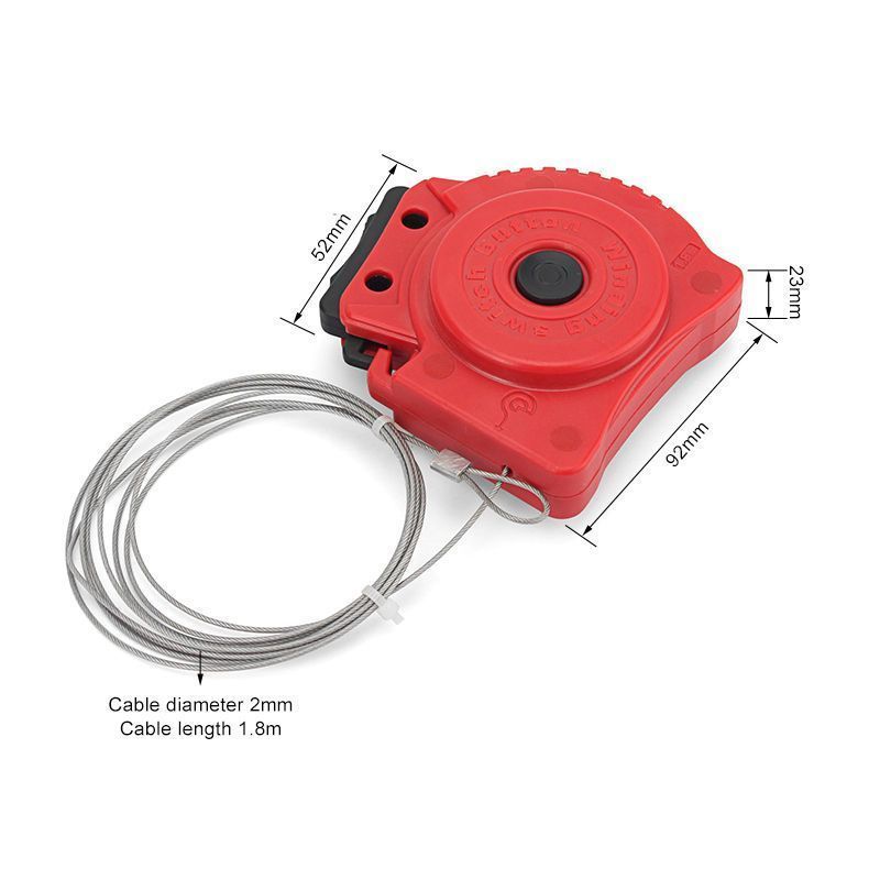 Блокиратор тросовый Точка Безопасности рулеточного типа