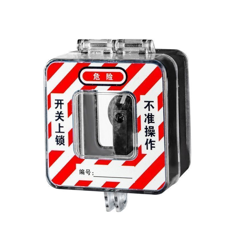 Блокиратор переключателей Точка Безопасности с этикеткой