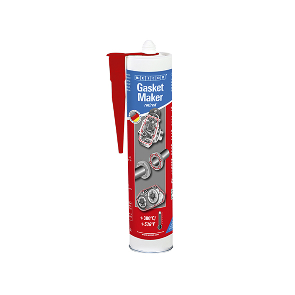 WEICON Gasket Maker. Жидкая силиконовая прокладка красная