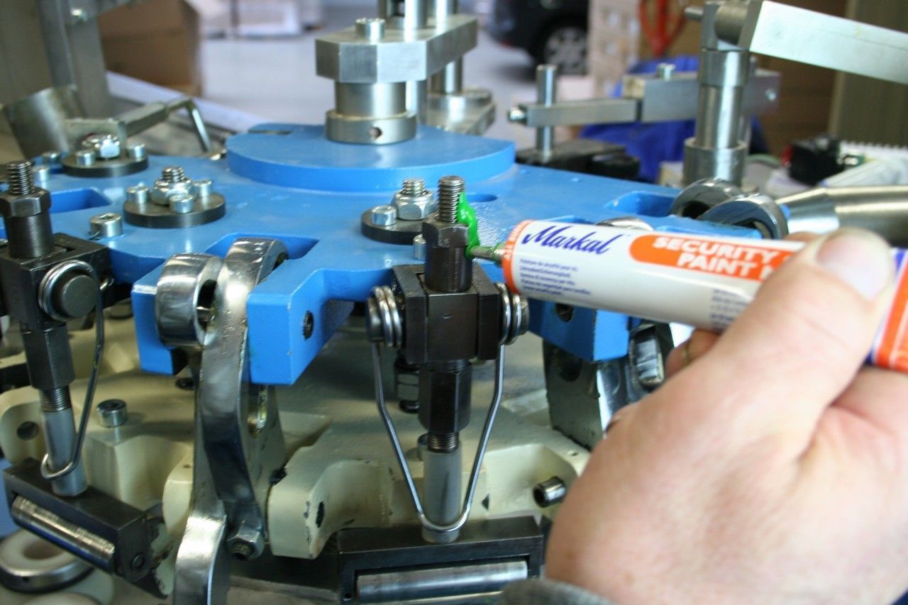 Пром.маркер MARKAL SECURITY CHECK ORIGINAL, Белый