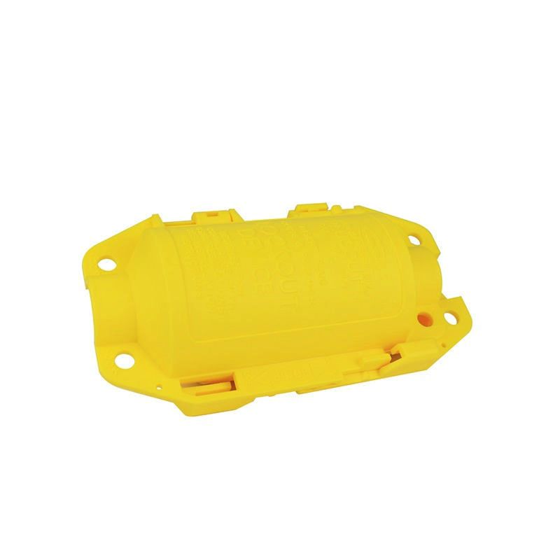 Блокиратор штепсельных разъемов Точка Безопасности жёлтый