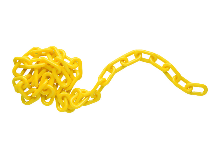 Полиэтиленовая цепь для заграждения Bradylink, белая, 25 м, 2,7 кг