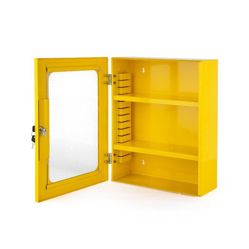 Станция блокировочная Точка Безопасности стальная закрытая (2 регулируемые полки)