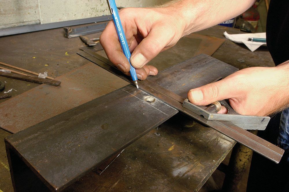 Карандаш сварщика Markal Silver-Streak со сменными стержнями