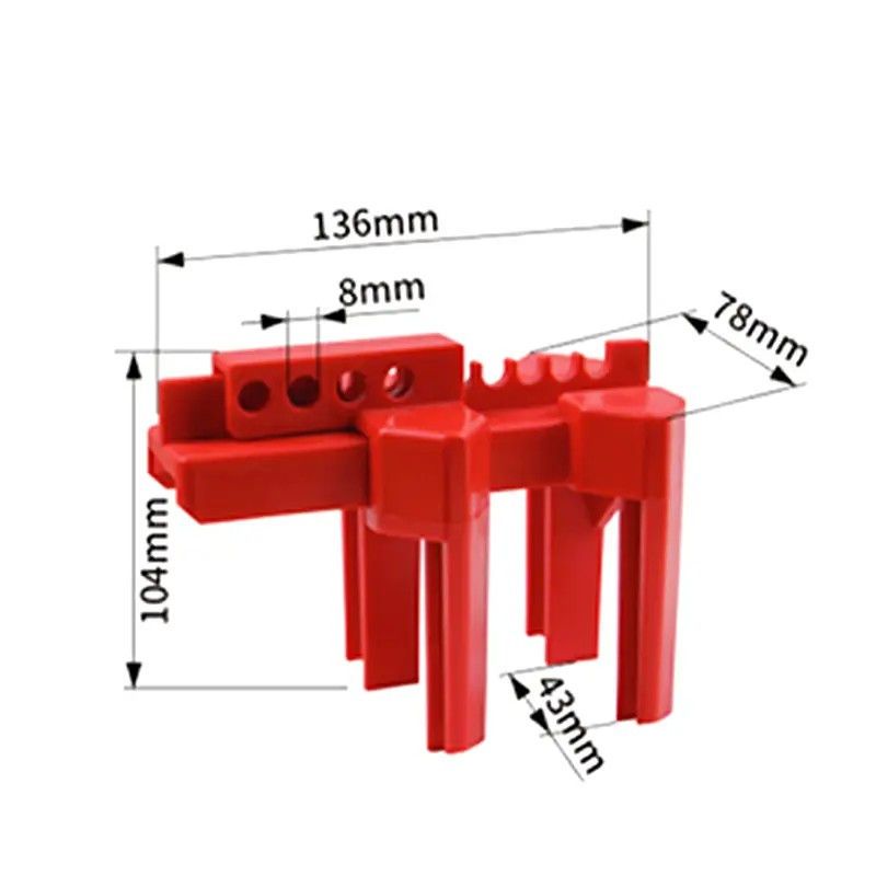 Блокиратор шарового вентиля Точка Безопасности накладной