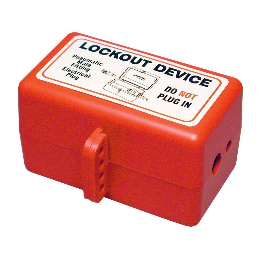 Блокиратор Brady для штепсельных разъемов и пневмомагистралей