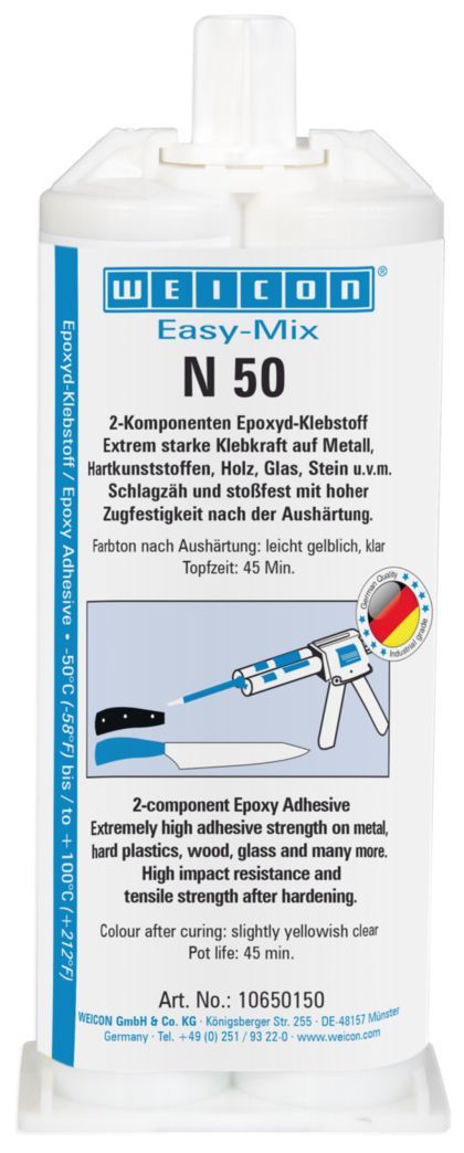Эпоксидный клей WEICON Easy-Mix N 50