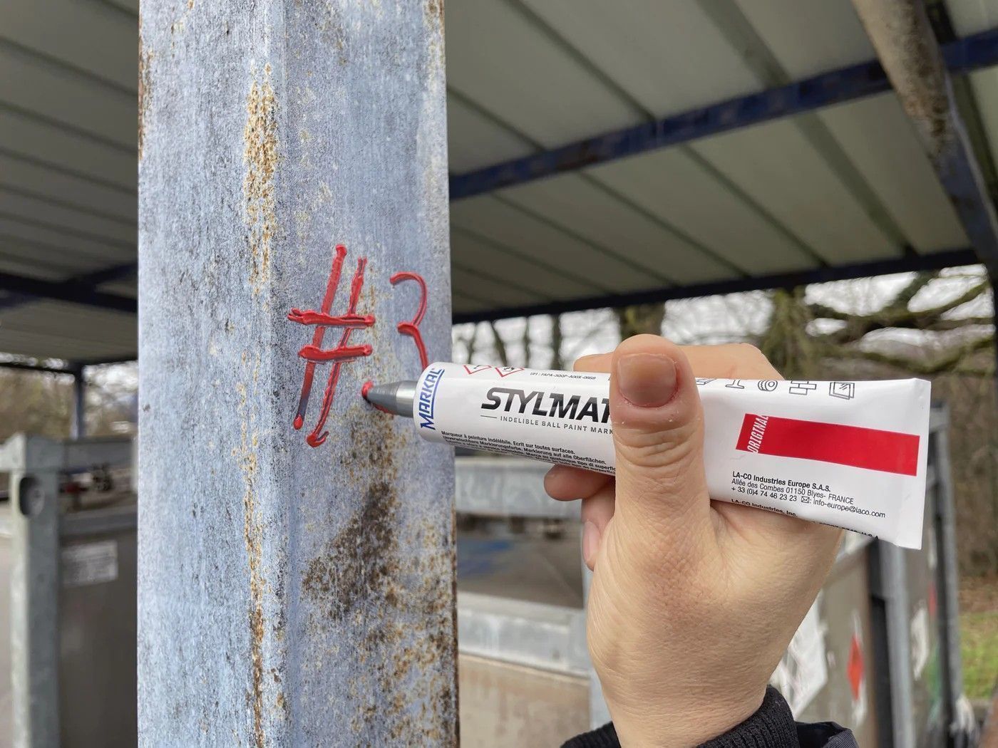 Маркер Markal Stylmark универсальный