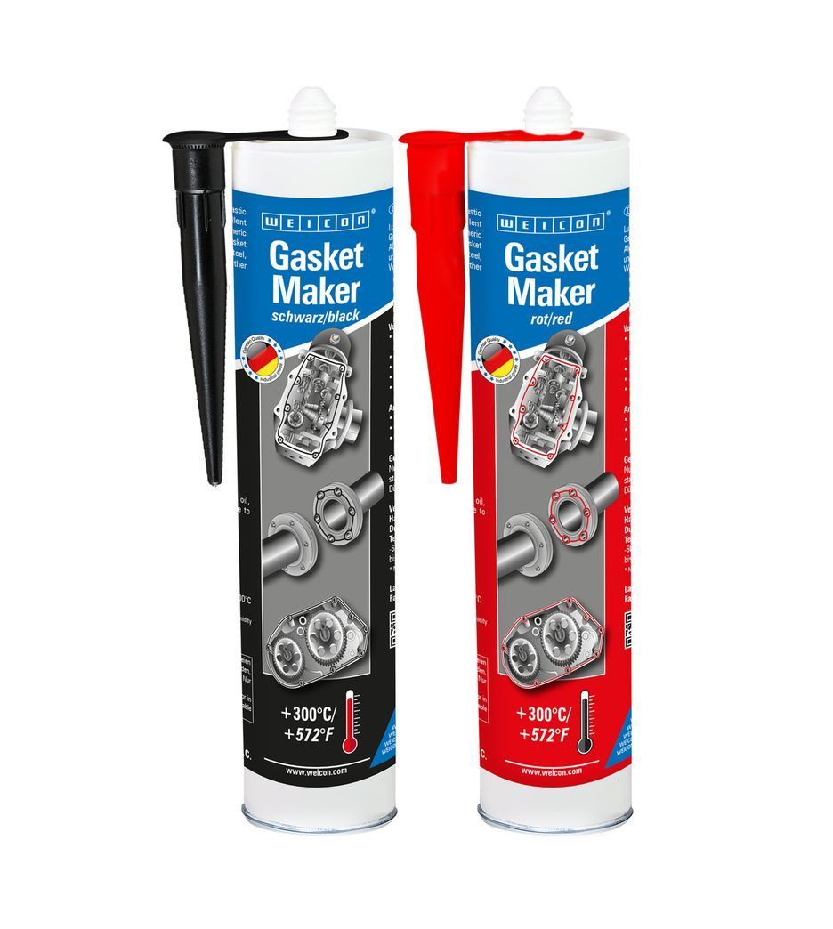 10049930 WEICON Gasket Maker. Жидкая силиконовая прокладка красная (310 мл)