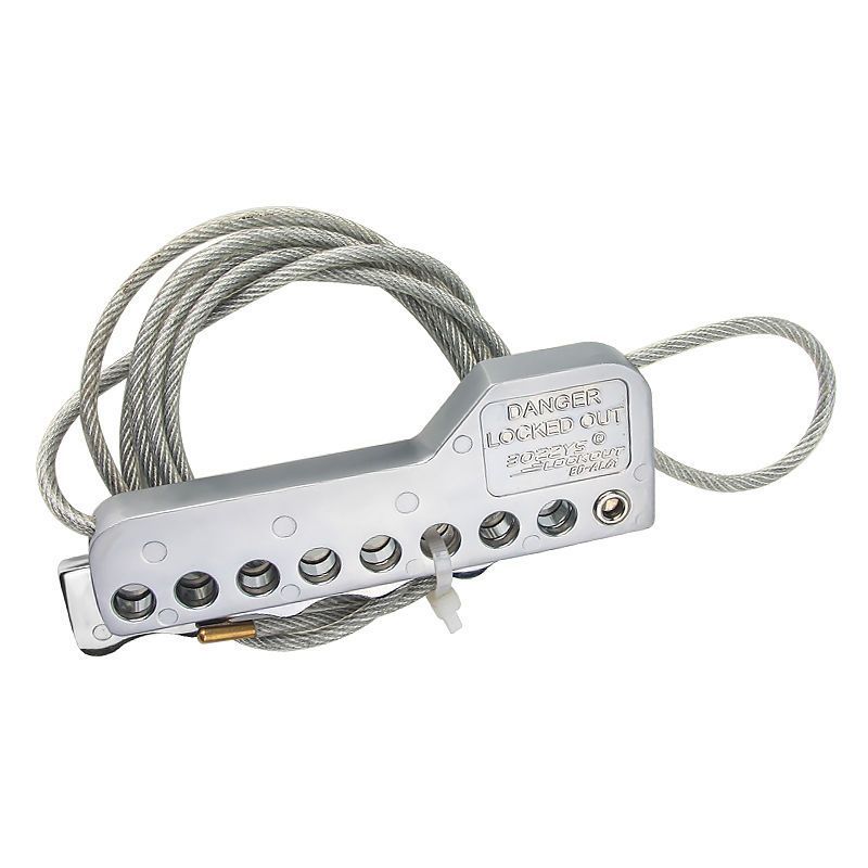 Блокиратор тросовый Точка Безопасности с алюминиевым зажимом