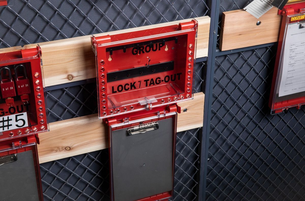 Модульная станция групповой блокировки Brady большая