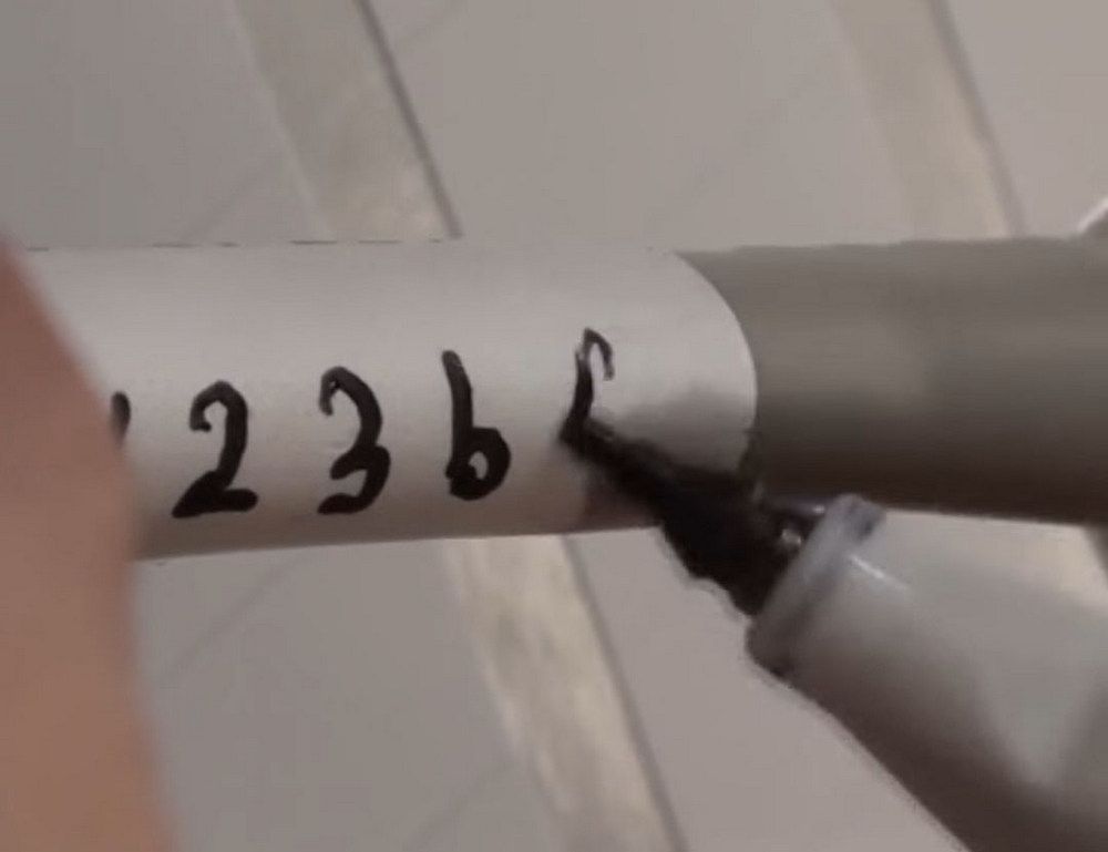 Перманентный быстросохнущий маркер Brady BFS-10