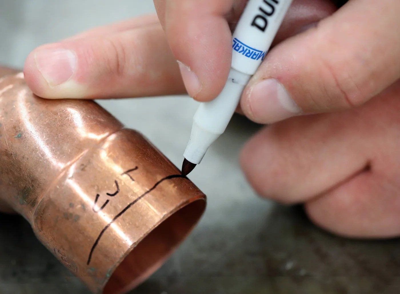 Маркер Markal Dura-Ink Fine 15 с тонким наконечником