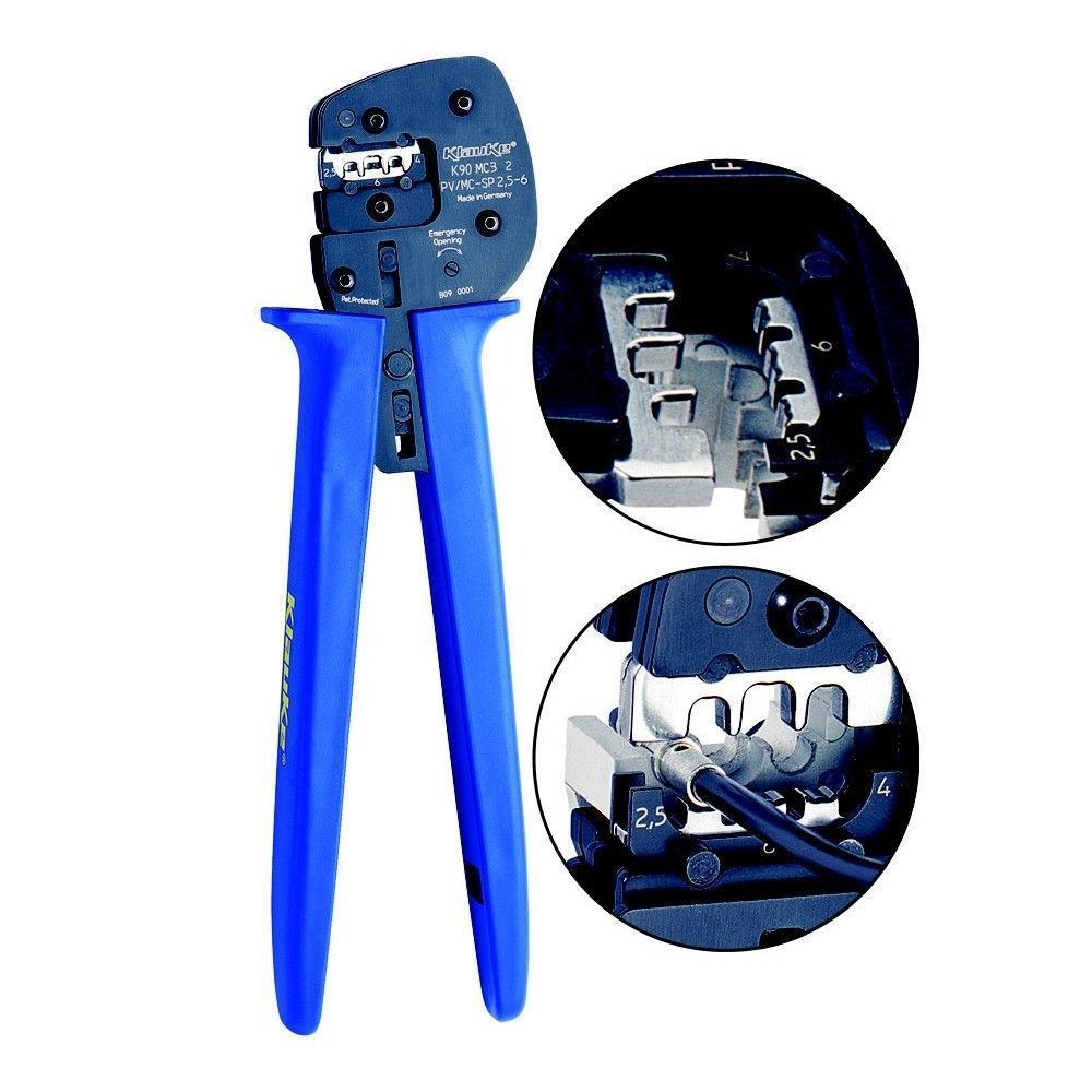 Пресс-клещи Klauke K90 MC3 2 для опрессовки соединителей Multi-Contact MC3 