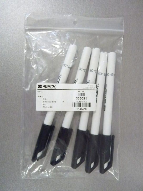 Перманентный быстросохнущий маркер Brady BFS-05