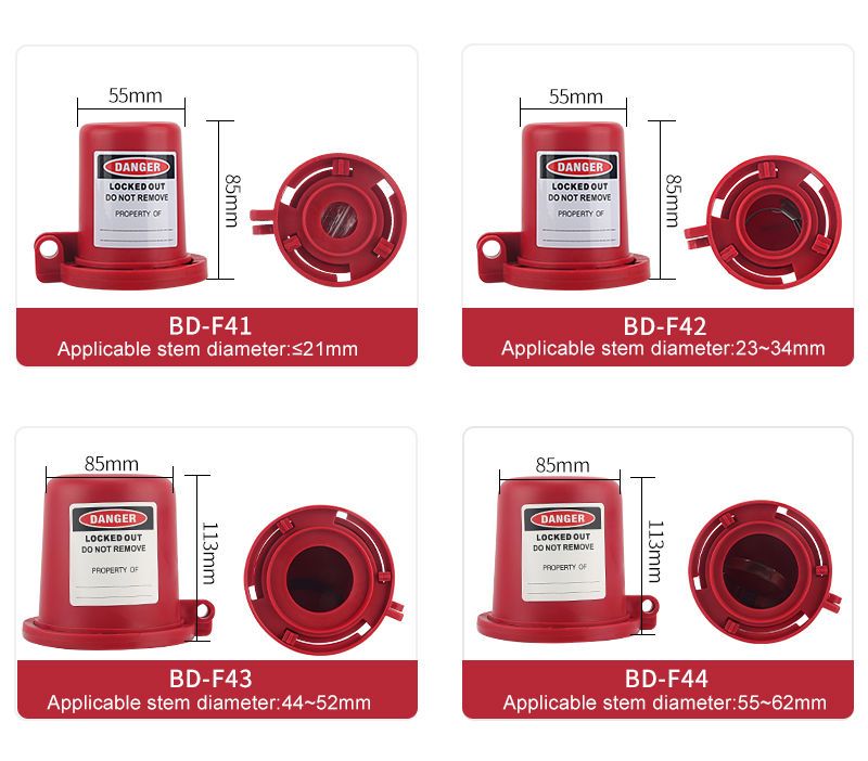 Блокиратор вентиля Точка Безопасности со съёмной рукоятью