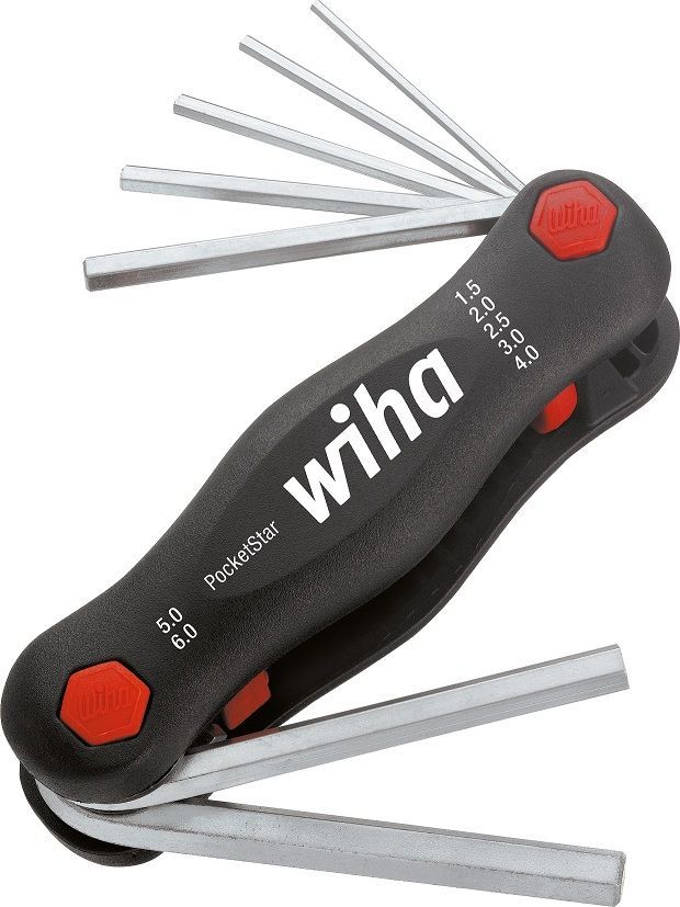 Мультитул Wiha PocketStar (Шестигранник 2-8 мм) 7 пр.