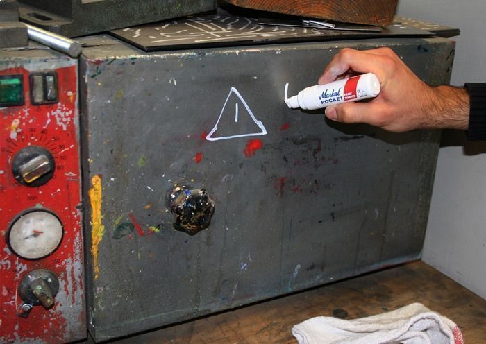 Маркер Markal Pocket с реверсивным наконечником