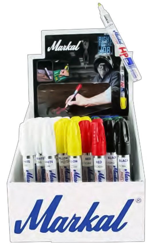 Набор маркеров Markal Pro-Line HP в упаковке для витрины