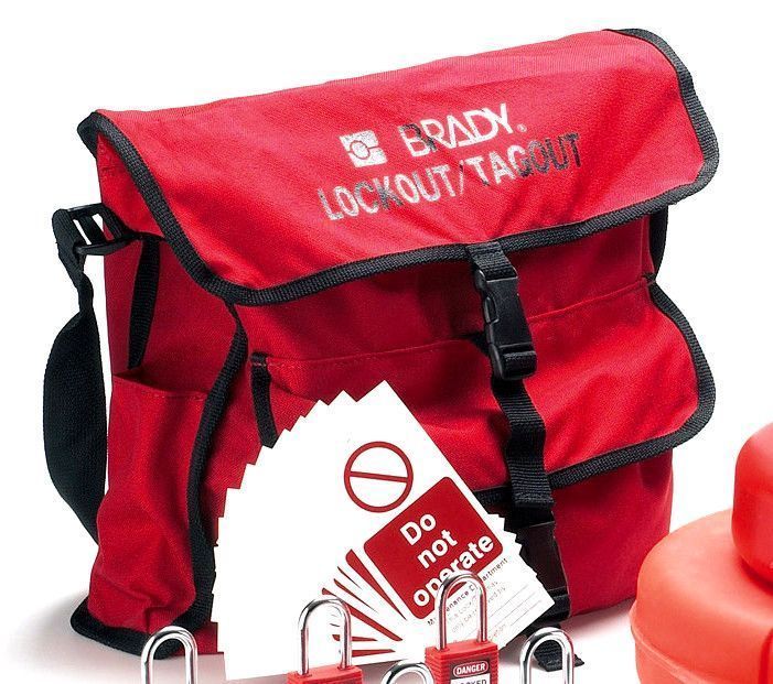 Сумка Brady для блокираторов с плечевым ремнем большая