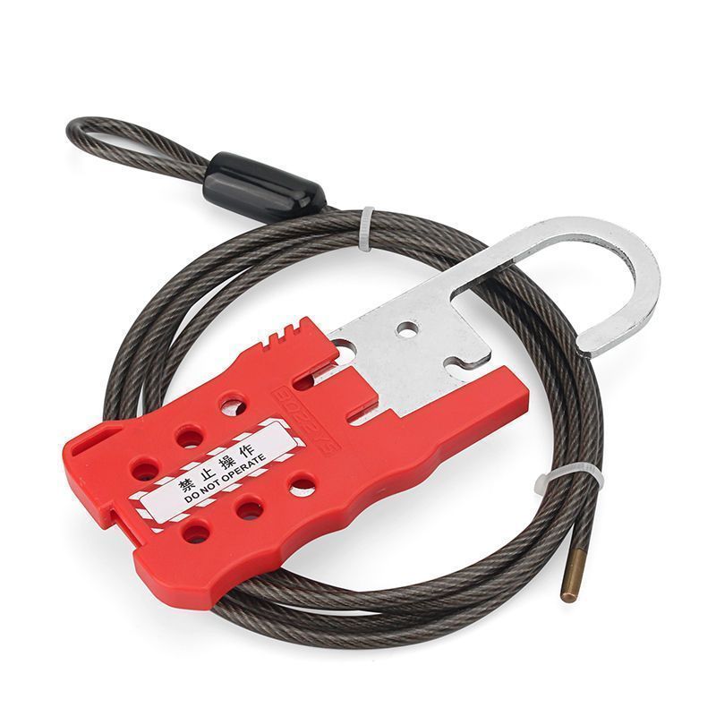 Блокиратор тросовый Точка Безопасности с зажимом из стали и ABS-пластика