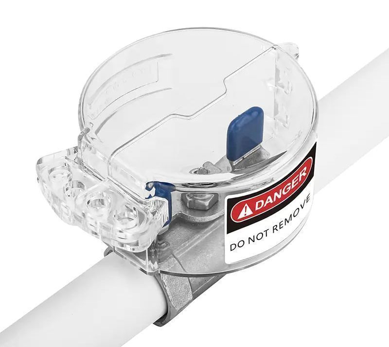 Блокиратор вентилей Точка Безопасности из поликарбоната 