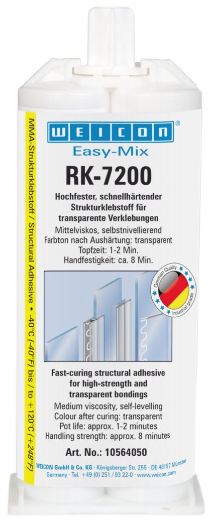 Конструкционный клей WEICON Easy-Mix RK-7200 двухкомпонентный