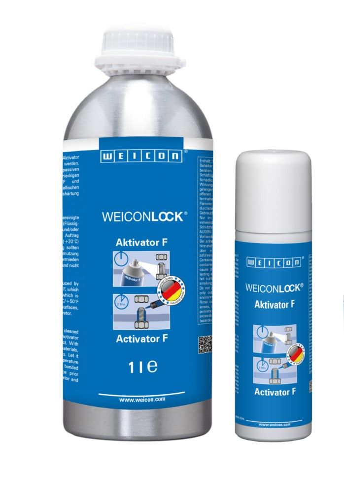 10068395 WEICONLOCK Активатор F (1 л) Уменьшает время застывания WEICONLOCK и активизирует пассивные поверхно