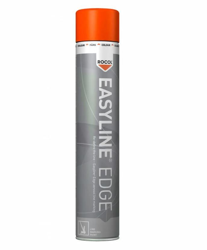 EASYLINE EDGE Aerosol Paint Rocol. Оранжевая краска системы EASYLINE (RAL 2009), аэрозоль 750 мл.