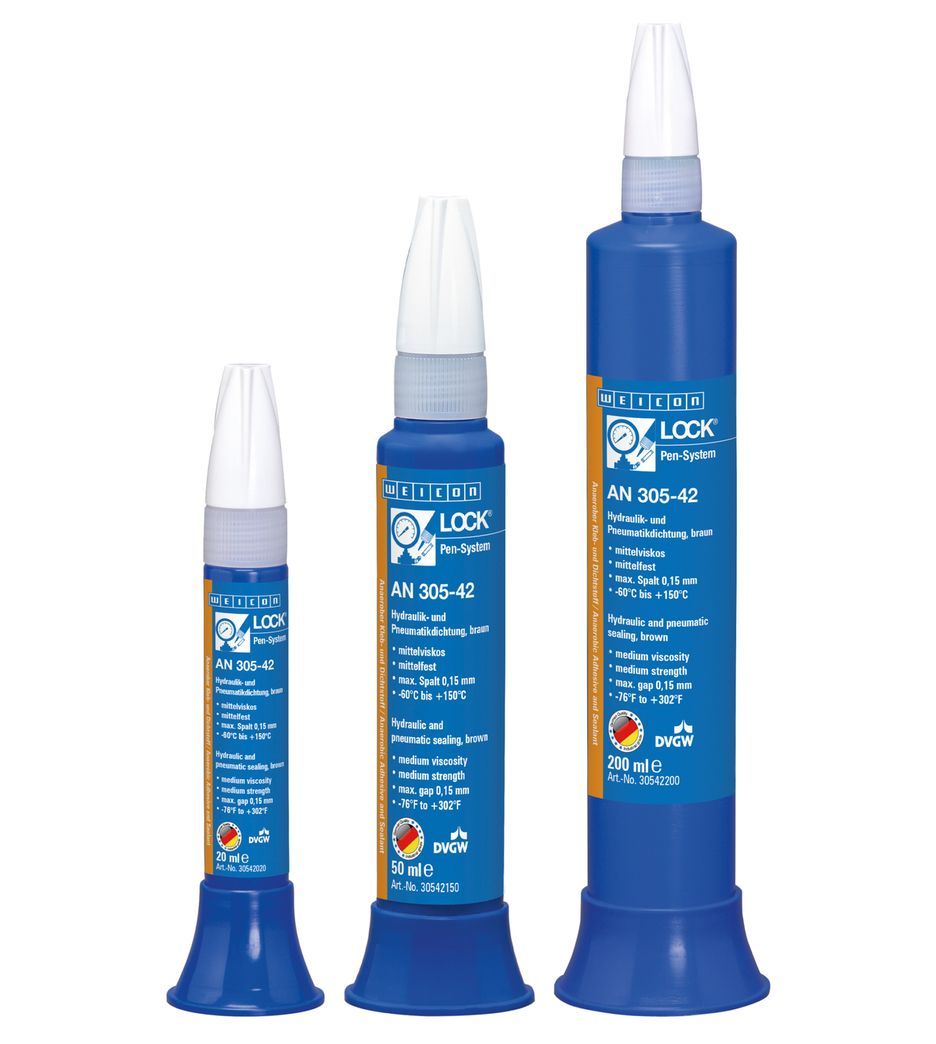 Анаэробный клей WEICONLOCK AN 305-42 герметизация гидравлических и пневматических систем