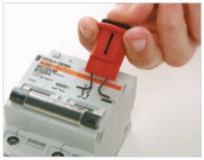 Блокиратор полюсных автоматов POW Точка Безопасности