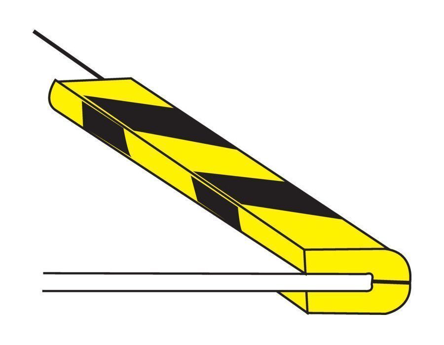 Защитный амотризатор Brady плоский торцевой