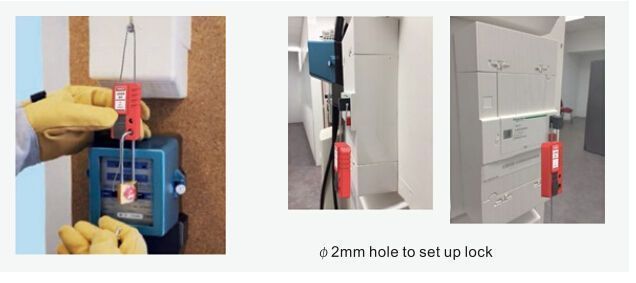 Блокиратор тросовый Точка Безопасности с переключателем