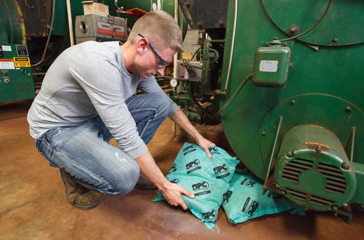 Подушка для сбора химикатов Brady SPC HAZWIK