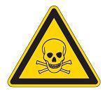 Предупреждающий знак безопасности Ядовитые вещества