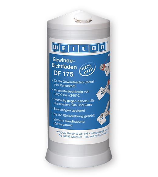 Нить для уплотнения резьбы WEICON DF 175 с PTFE