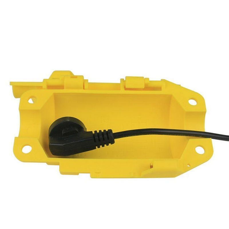 Блокиратор штепсельных разъемов Точка Безопасности жёлтый