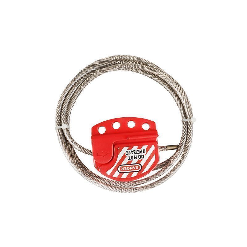 Блокиратор тросовый Точка Безопасности с поликарбонатным зажимом