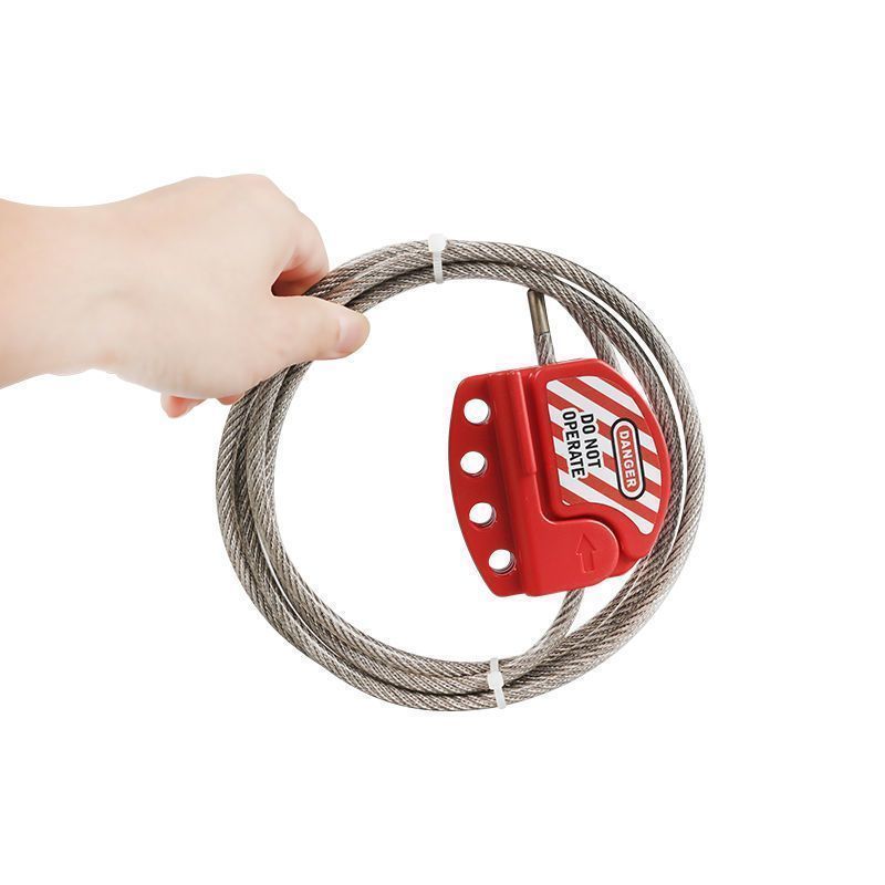 Блокиратор тросовый Точка Безопасности с поликарбонатным зажимом