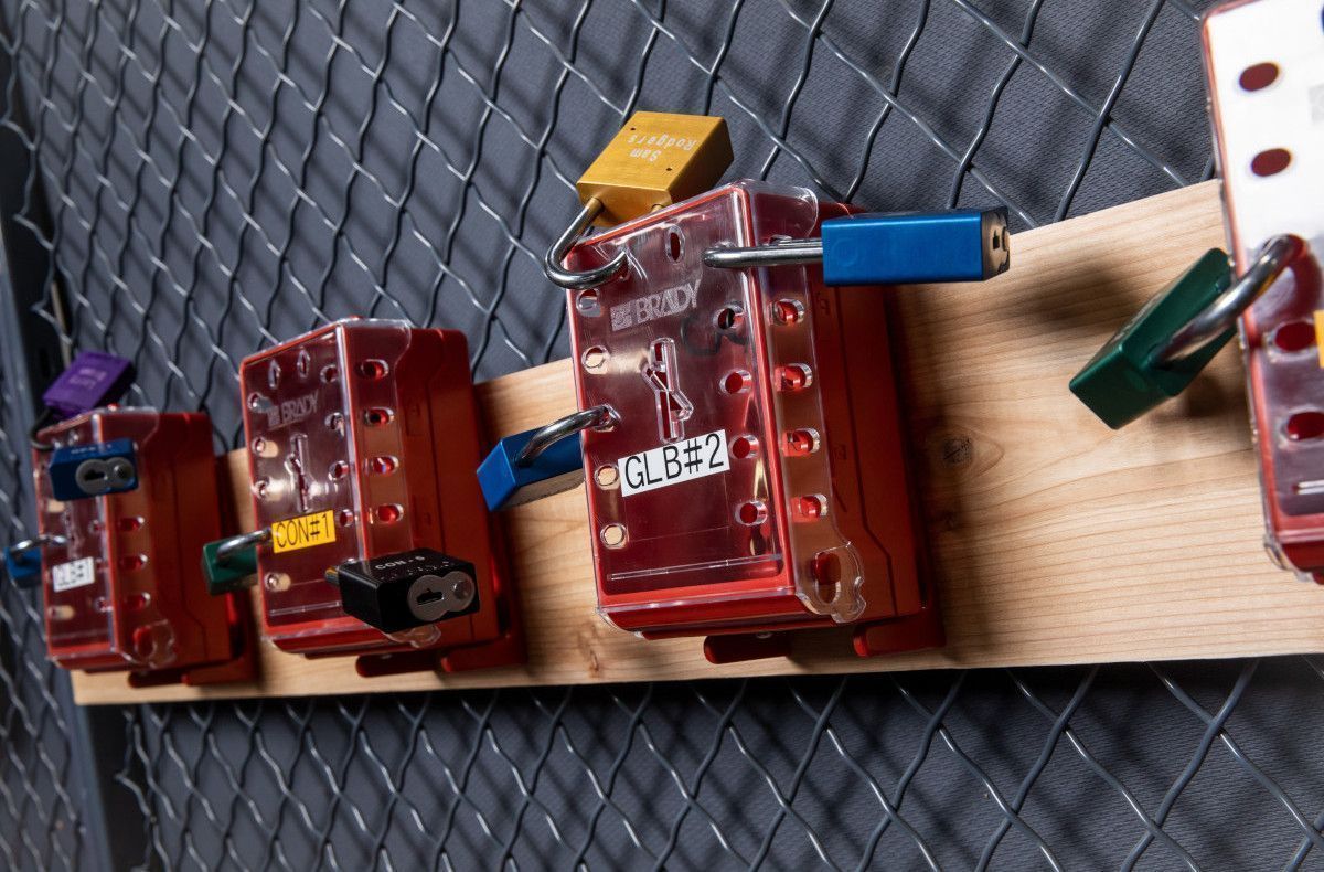 Модульная станция групповой блокировки Brady малая