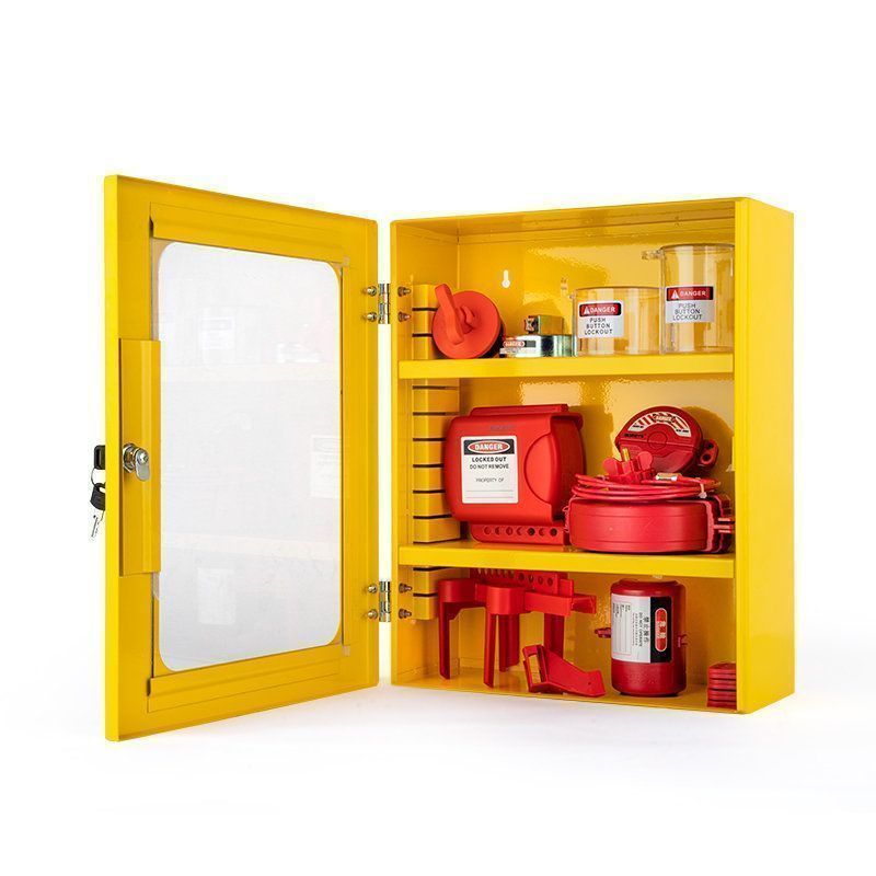 Станция блокировочная Точка Безопасности стальная закрытая (2 регулируемые полки)