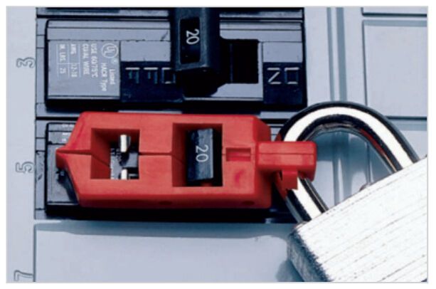 Блокиратор узких автоматических выключателей Точка Безопасности